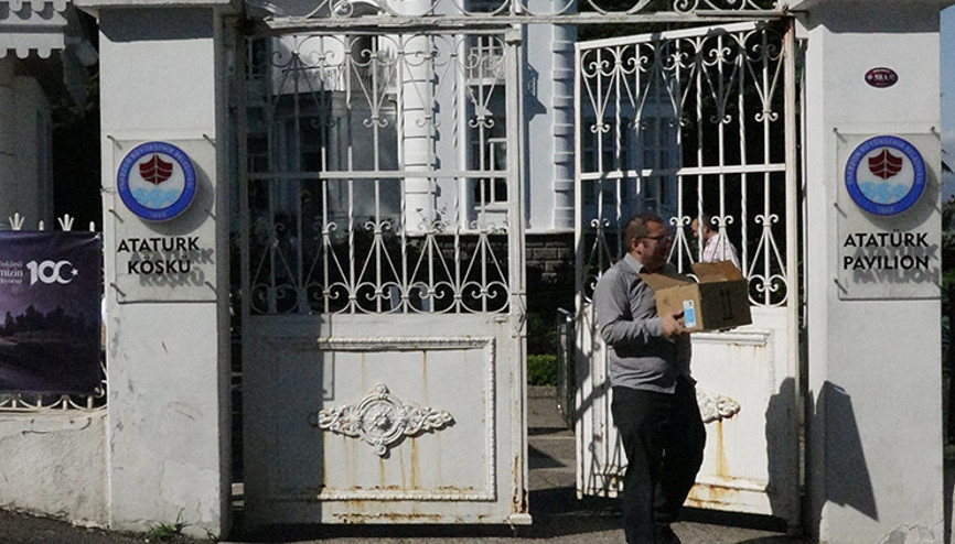 Trabzonda Atatürk Köşkü, restorasyona alındı