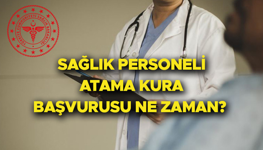 Sağlık Bakanlığı atama kurası ne zaman 2022 yılı 3. dönem ilk defa ve yeniden atama kurası duyurusu yayınlandı İşte başvuru şartları