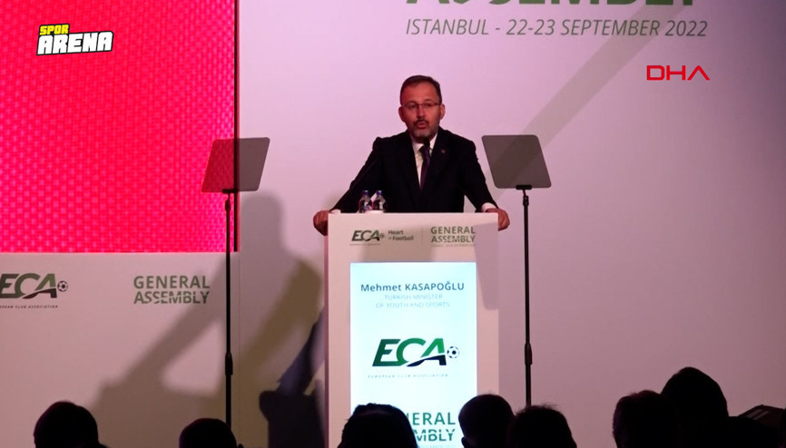 Bakan Kasapoğlu: Türkiye 2028 ve 2032 Avrupa Futbol Şampiyonasına aday