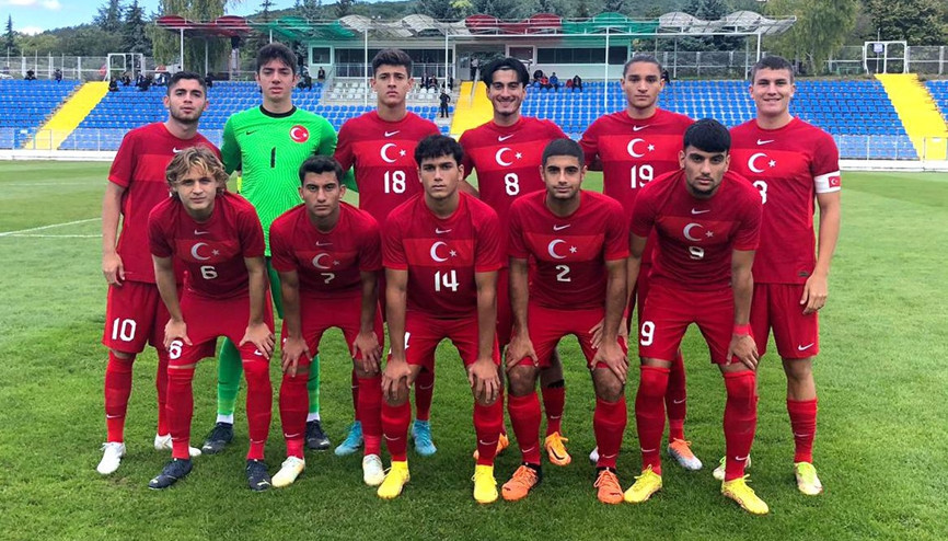 U19 Milli Takımımız Azerbaycanı farklı geçti Hamza Akman yıldızlaştı