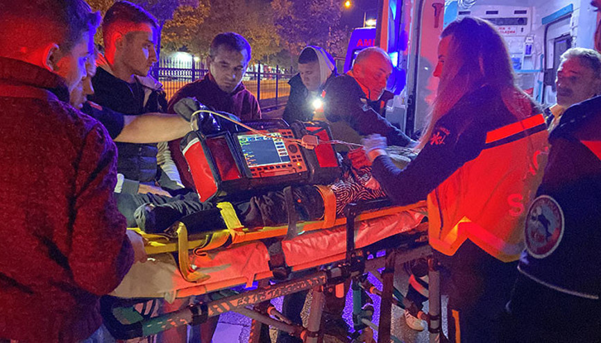 Yakınındaki alt geçidi kullanmadı, canından oldu