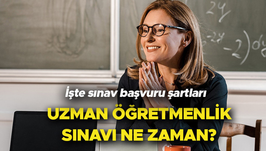 BAŞVURULAR BAŞLADI: Uzman öğretmenlik sınavı başvuruları nereden ve nasıl yapılır Uzman ve başöğretmenlik sınavı için MEB başvurusu başladı