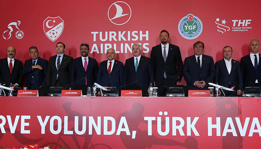 Türk Hava Yolları, sponsor olduğu federasyonlarla iyi niyet sözleşmesi imzaladı