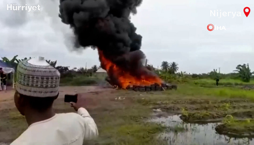 Nijeryada 1.8 ton kokain yakılarak imha edildi