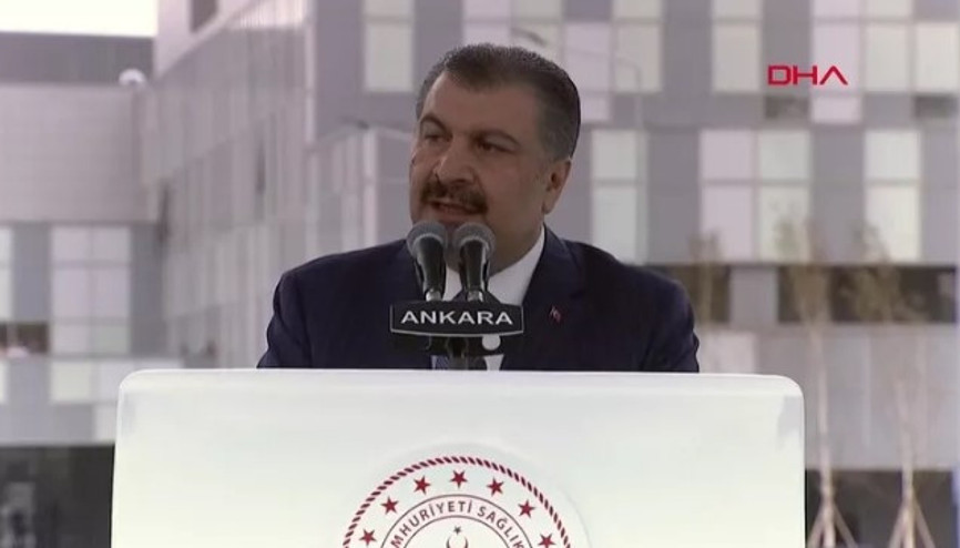 Sağlık Bakanı Fahrettin Koca, Etlik Şehir Hastanesi açılışında konuştu