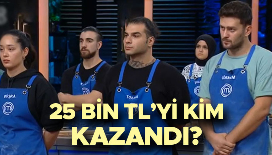 MasterChef ödülü kim kazandı, 25 bin TLyi kim aldı Çağataydan Fatma Nura sert uyarı İşte dün gece (1 Ekim) ödülü kazanan isim