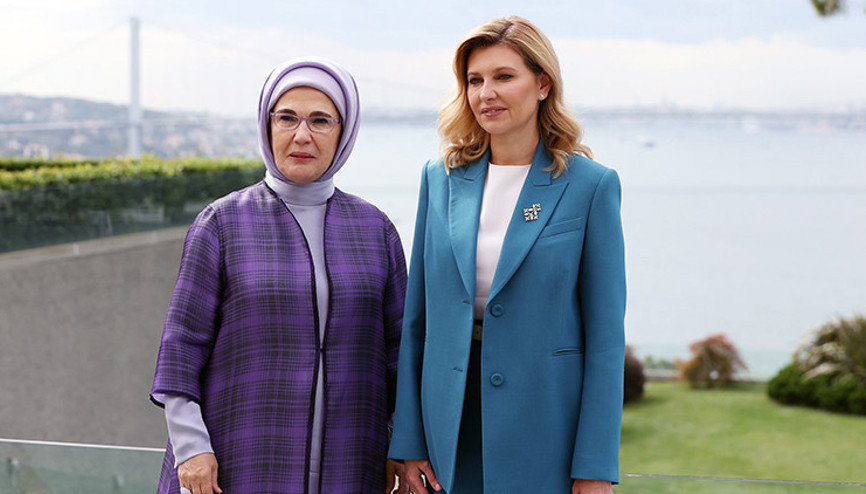 Olena Zelenska İstanbulda... Emine Erdoğandan diplomasi vurgusu Olena Zelenska İstanbulda... Emine Erdoğandan diplomasi vurgusu