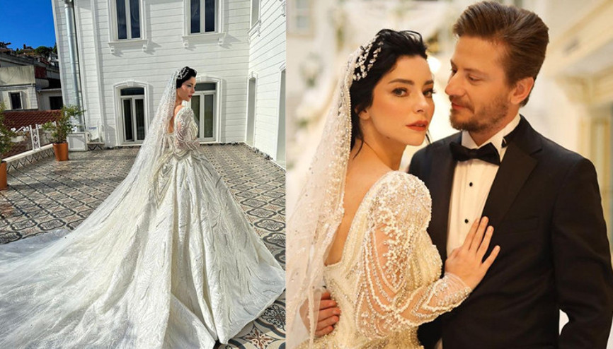 Kocam dedim dedim oldun Merve Boluğur ile Mert Aydın evlendi