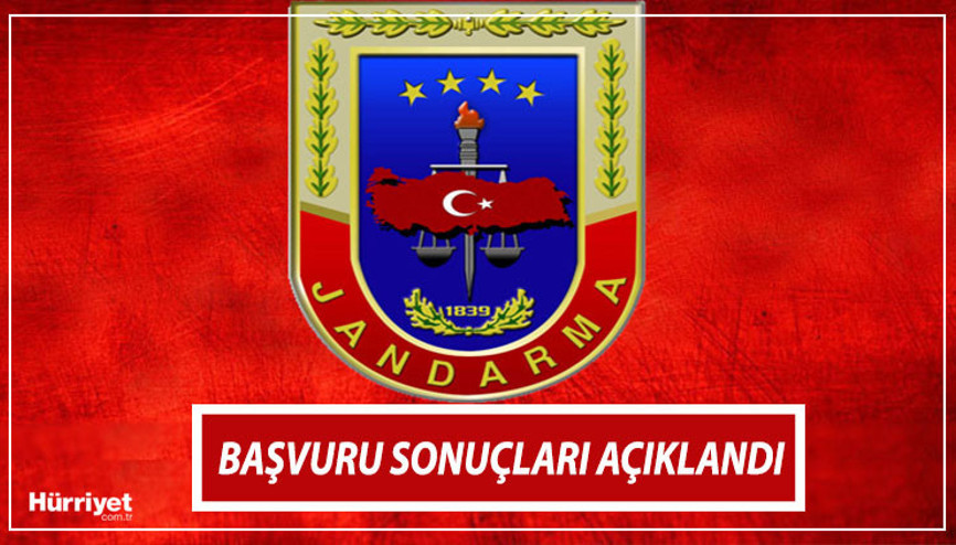 Jandarma uzman erbaş alımı sonuçları açıklandı 7500 sözleşmeli uzman erbaş alımı başvuru sonucu sorgulama ekranı