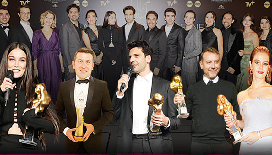 Yıldızlar buluştu... Ödüller Kanal Dye