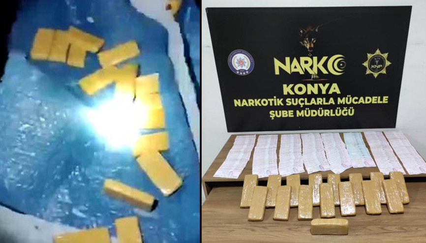 Uyuşturucu ticaretine suçüstü: 8 kilo eroin ve 69 bin TL ile yakalandılar