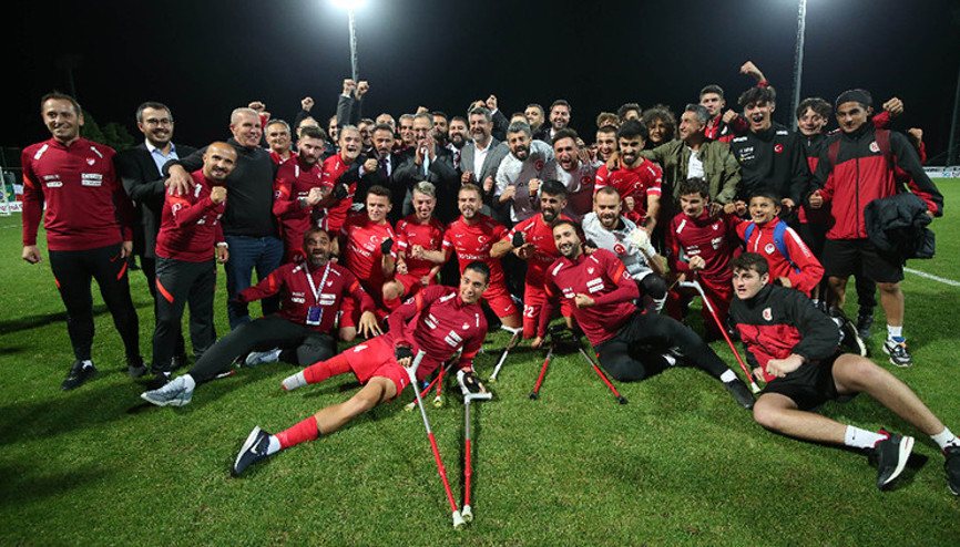 Ampute Futbol Milli Takımı, Dünya Kupasında çeyrek finalde