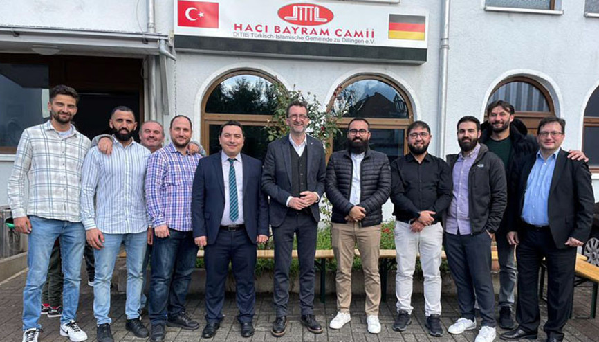 Saarland İçişleri Bakanı Hacı Bayram Camii’ni ziyaret etti