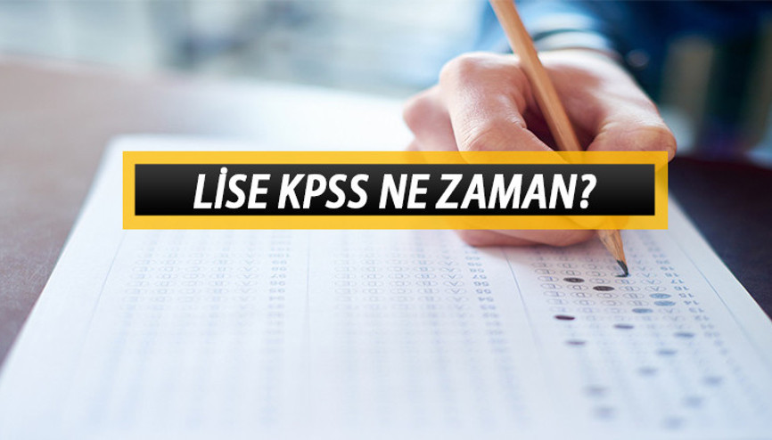 2022 KPSS Ortaöğretim sınavı için son günler... Lise KPSS ne zaman yapılacak