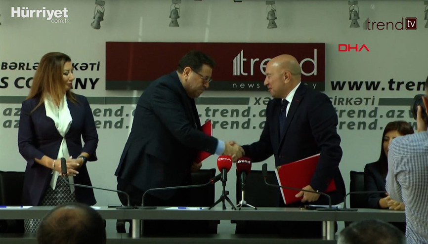 DHA ve Trend Haber Ajansı birlikte yeni projelere imza attı DHA ve Trend Haber Ajansı birlikte yeni projelere imza attı
