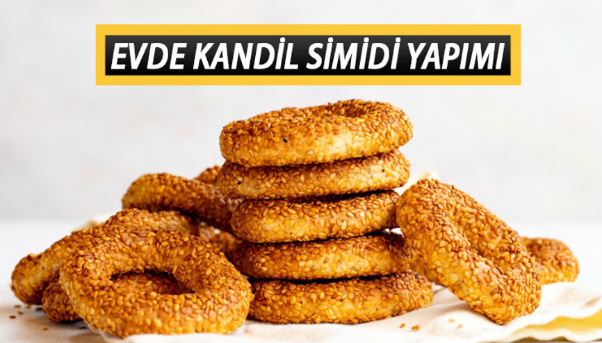 KANDİL SİMİDİ TARİFİ: Kandil simidi nasıl yapılır Ev usulü mahlepli ve mahlepsiz kandil simidi yapımı
