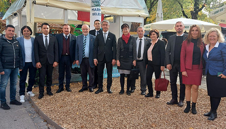 Marmaris heyeti kardeş şehir Fürth’ü ziyaret etti