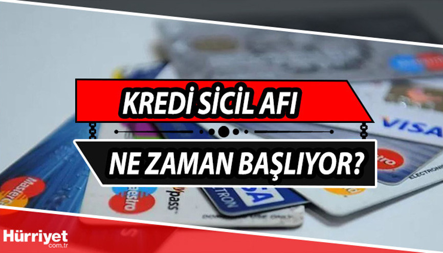 Kredi kartı sicil affı 2022 ne zaman çıkacak