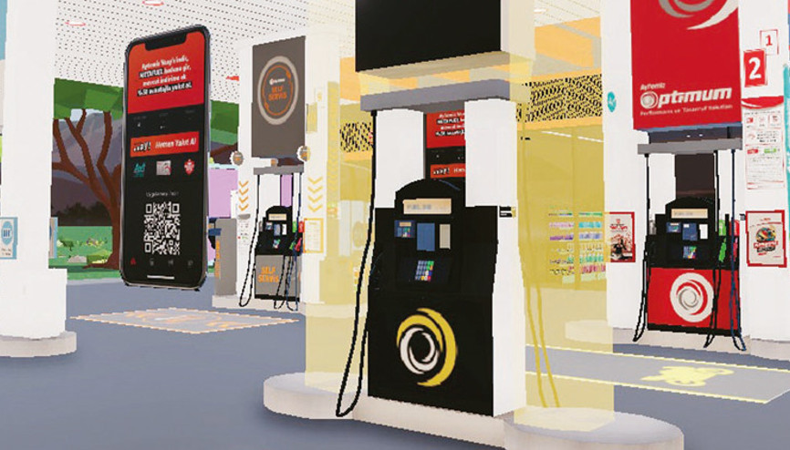 Metaverse’te akaryakıt istasyonu kuruldu