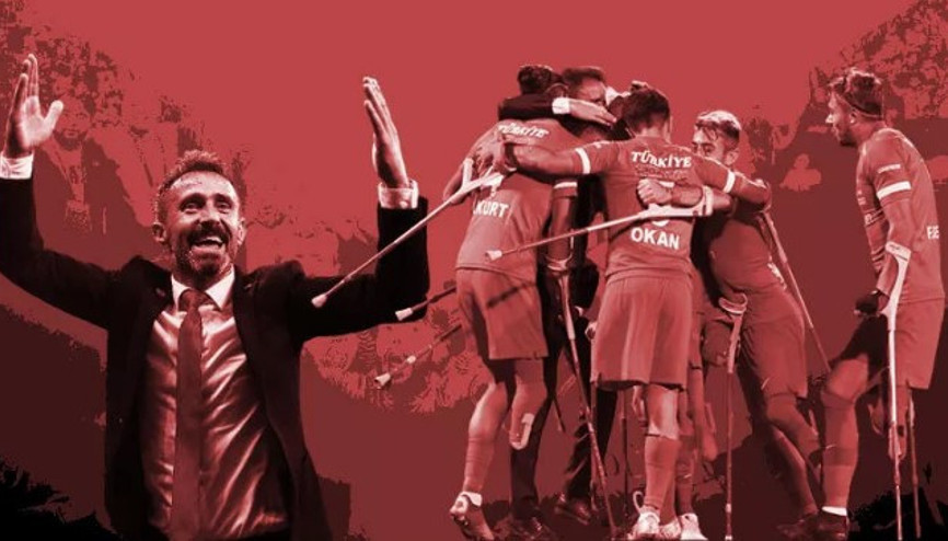 Türkiye Ampute Milli Futbol Takımı, Angolayı 4-1 yenerek dünya şampiyonu oldu