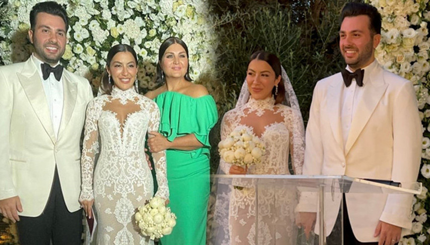 Sibel Can ve Hakan Uralın oğulları Engincan Ural sevgilisi Merve Kaya ile evlendi