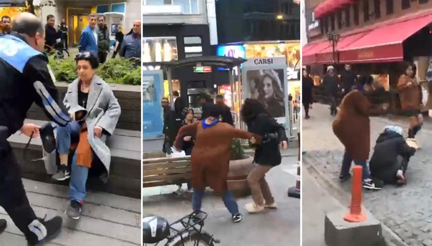 Çantasıyla çevredekilere saldırmıştı Tedaviye alındı, konulan teşhis belli oldu