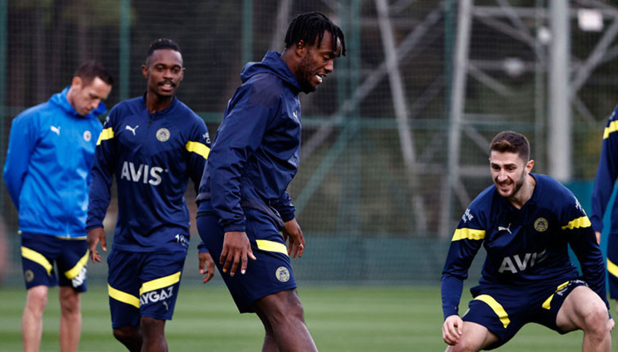 Son dakika: Fenerbahçede Miha Zajc ve Michy Batshuayi antrenmana çıkmadı