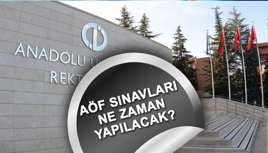 2022-2023 AÖF güz dönemi sınavları bekleniyor... AÖF sınavları ne zaman