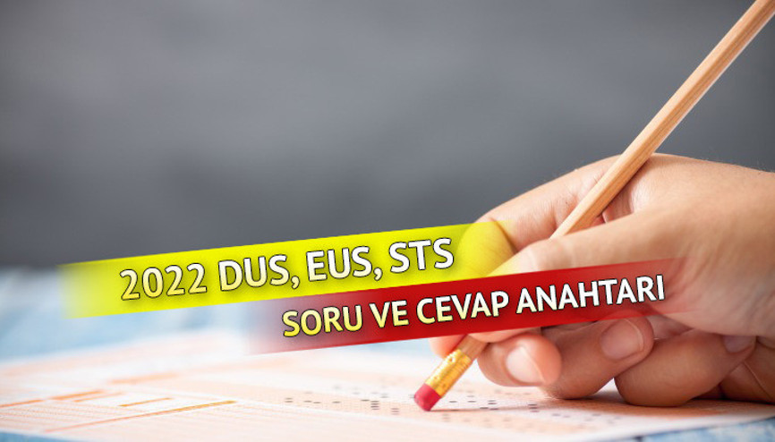 DUS, EUS, STS soruları ve cevap anahtarı yayınlandı Peki DUS, EUS, STS sınav sonuçları ne zaman açıklanacak İşte 2022 ÖSYM takvimi DUS, EUS, STS soruları ve cevap anahtarı yayınlandı Peki DUS, EUS, STS sınav sonuçları ne zaman açıklanacak İşte 2022 ÖSYM takvimi