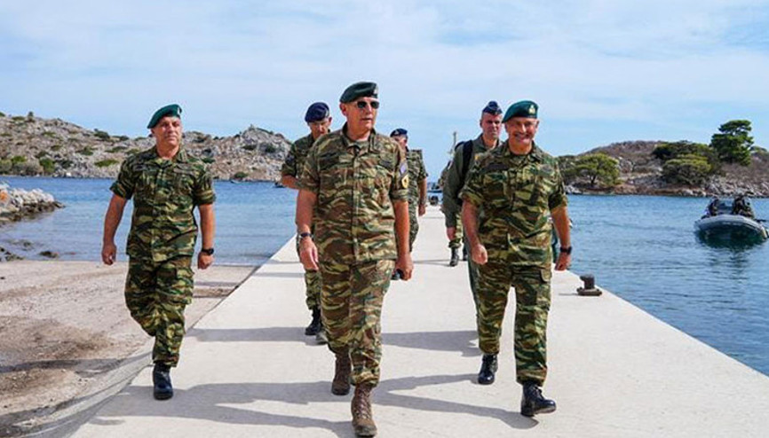 Yunanistan Genelkurmay Başkanınından Sakız Adası provokasyonu