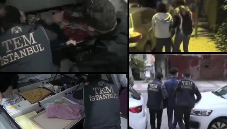 İstanbulda PKK operasyonu: 14 gözaltı... Lavrion Kampında eğitim alan örgüt üyesi de aralarında
