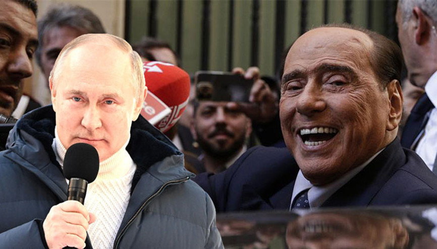 Bana çok tatlı bir mektup gönderdi... Putin ve Berlusconi dostluklarını tazeledi...