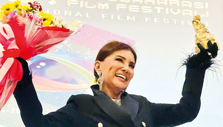 Bahar Öztana Antakya’dan onur ödülü