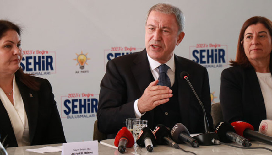 Bakan Akardan kimyasal silah iddiasına tepki: TSKnın envanterinde böyle bir silah yok