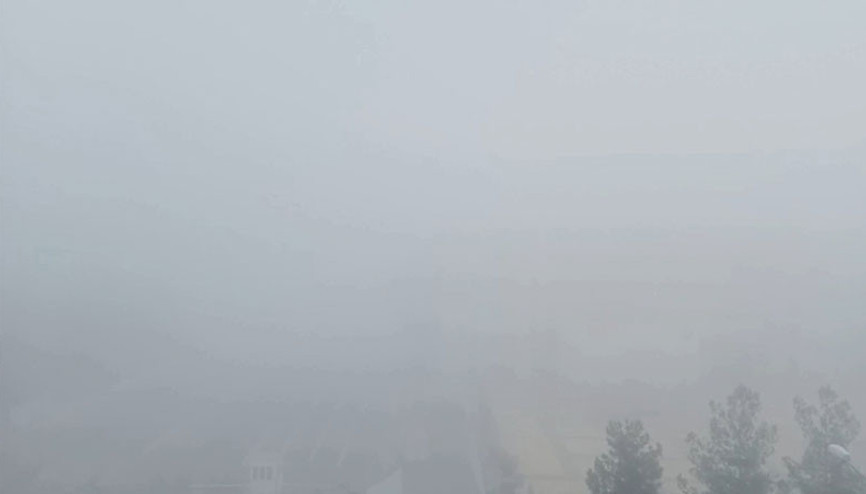 Diyarbakır’da uçuşlara sis engeli