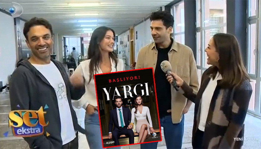 O sahneyi izledikten sonra ağladık Set Ekstra, Yargı dizisinin setinde