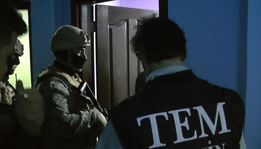 Mersinde terör operasyonu: 13 gözaltı