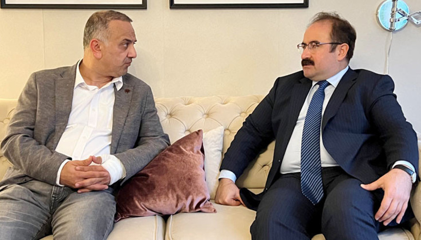 Başkonsolos Tunçer’den İsmail Erel’e geçmiş olsun ziyareti Başkonsolos Tunçer’den İsmail Erel’e geçmiş olsun ziyareti