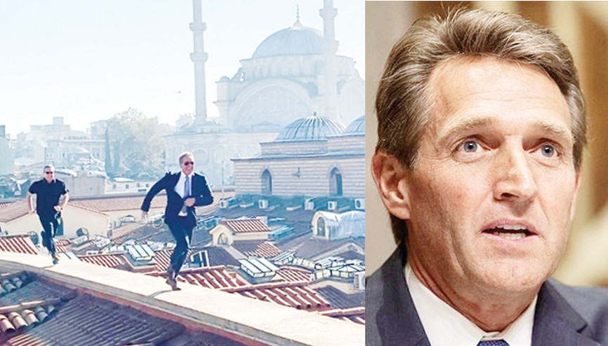 ABD Büyükelçisi James Bond gibi