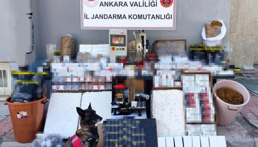Kaçak tütün operasyonu
