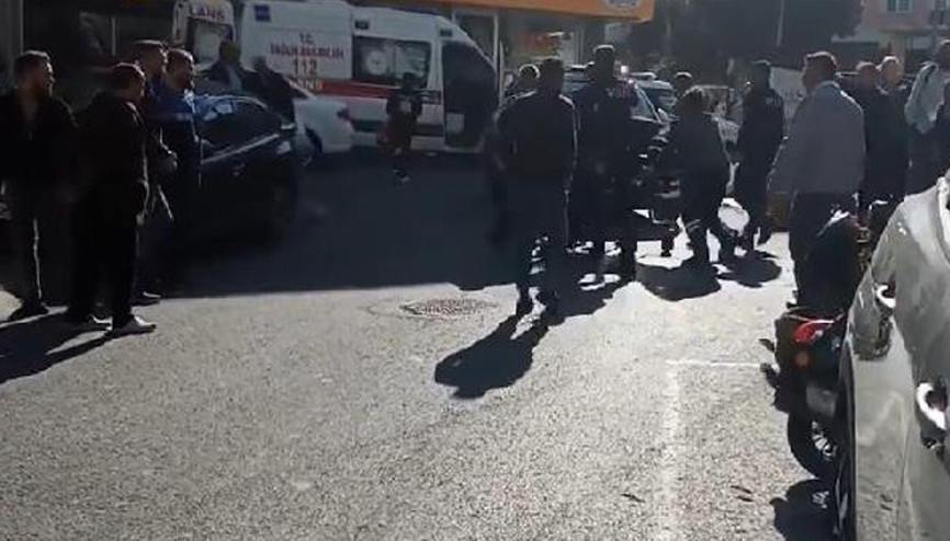 İcradan satılan evine girmesini engelleyen güvenlik görevlisine ateş açtı