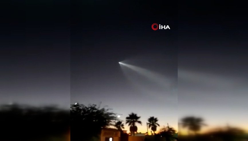 SpaceX’in Falcon 9 roketi Meksika semalarında gözlendi