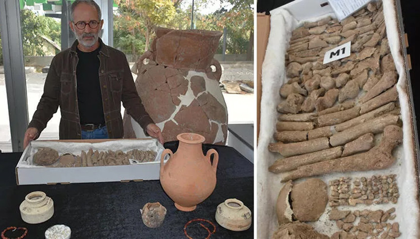 Yassıtepe kazılarında Miken Uygarlığına ait mezar alanı bulundu