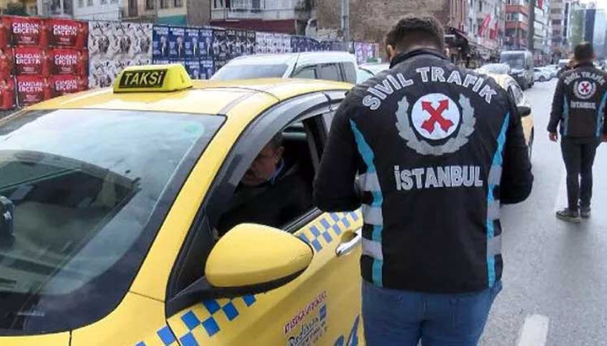 Kemer denetiminde yakalanan taksicinin bahanesi şaşkına çevirdi