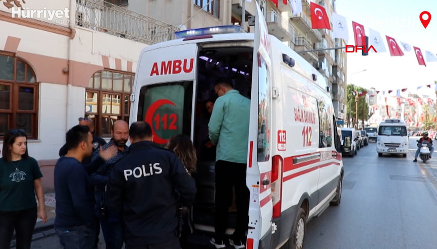 Denizlide asitli saldırı: 2 yaralı