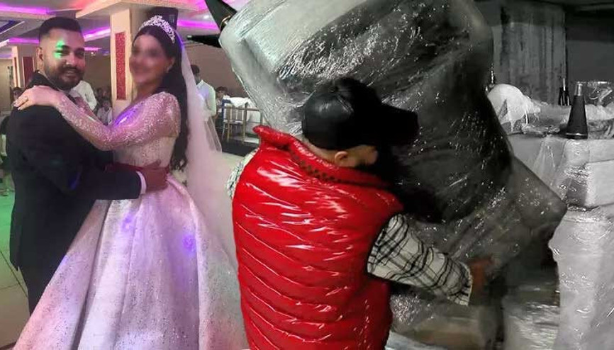 25 günlük gelin mobilyaları parçalayıp evi terk etti