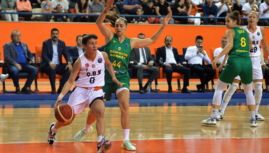 Çukurova, Sopron Baskete 2. yarıda kaybetti