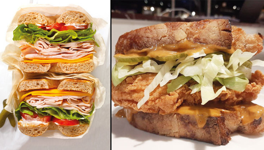 İki dilim arası kat kat lezzet