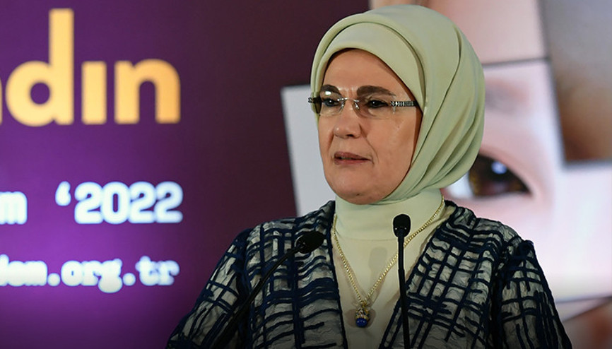 Emine Erdoğan Kadın ve Adalet Zirvesi’nde konuştu: Dik duruşumuzu dünyaya anlatabilmemiz lazım