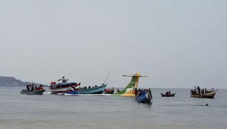 Tanzanyada yolcu uçağı göle düştü: 19 ölü